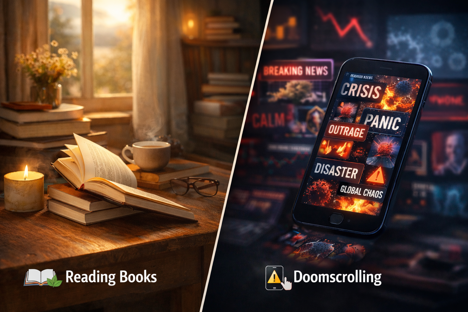 OpenLeaf cover image for Why Reading Matters More Than Doomscrolling